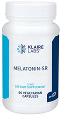 Klaire Labs SFI Health Melatonina-SR - Cápsulas de Melatonina de Liberación Prolongada 2mg - Apoyo para el Sueño para Hombres y Mujeres (60 Cápsulas) - imagen 1