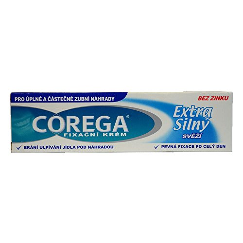 Crema Adhesiva para Dentaduras Corega Extra Fuerte - 40g - imagen 2