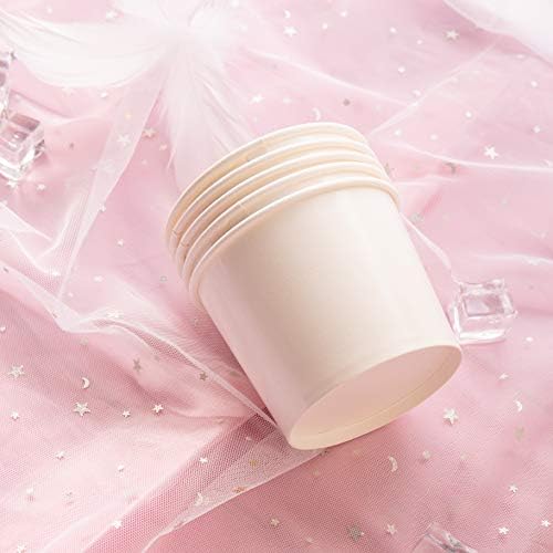 Tazas de Papel para Helado GSM Brands - Paquete de 100 - 12 oz Bowls Desechables para Postres Fríos o Calientes, Tazas para Sundae y Yogur Congelado, - imagen 2