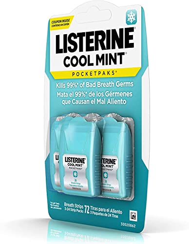 Listerine Cool Mint Pocketpaks, 24 piezas (paquete de 6) - imagen 5