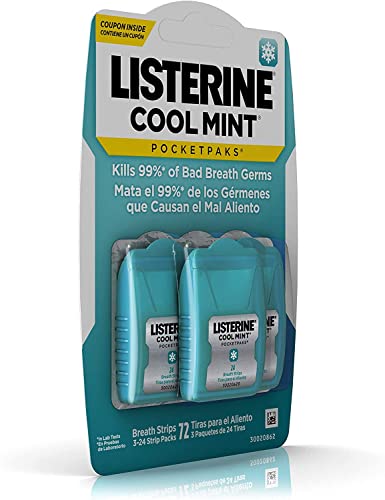 Listerine Cool Mint Pocketpaks, 24 piezas (paquete de 6) - imagen 6