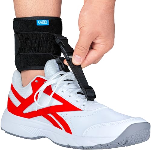 Férula AFO Omeer para Pie Caído, Soporte Ajustable para Hombres y Mujeres, Compatible con Zapatos, Usable en Pierna Izquierda o Derecha - imagen 1