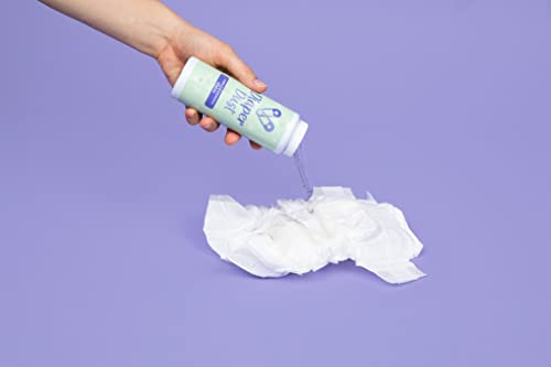 Polvo Desodorante para Pañales - Polvo con Carbón Activado para Eliminar Olores - Sin Necesidad de Bote de Pañales, Portátil y Sin Fragancia - - imagen 2