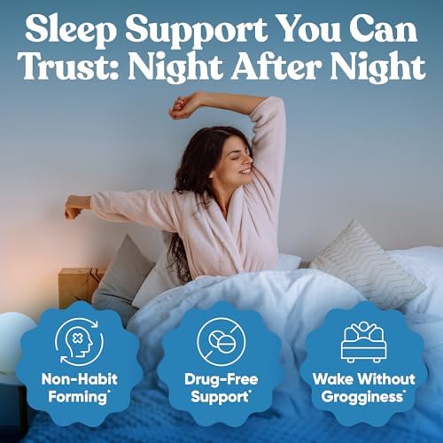 Serenity Sleep Suplemento Natural para Dormir - Mezcla Potente de Magnesio, Raíz de Valeriana y Melatonina - 60 Cápsulas Veganas - imagen 5