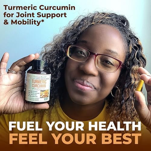 Suplemento de Cúrcuma y Curcumina - 1200 mg de Cúrcuma Orgánica + Extracto de Cúrcuma (95% Curcuminoides) para Soporte Articular y Digestivo - 60 - imagen 6