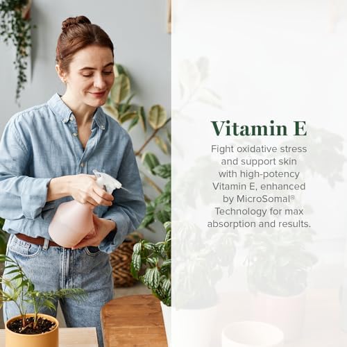 Gotas Líquidas de Vitamina E Orgánica Global Healing 40 mg - D-Alfa Tocoferol Natural 15% - Suplemento Vegano para la Piel (2 Oz) - imagen 2