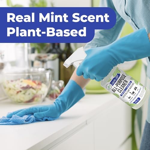 Limpiador Multiusos Mighty Mint en Spray para Hogar, Cocina y Baño, Aroma Natural a Menta, 16 oz - Paquete de 2 - imagen 3