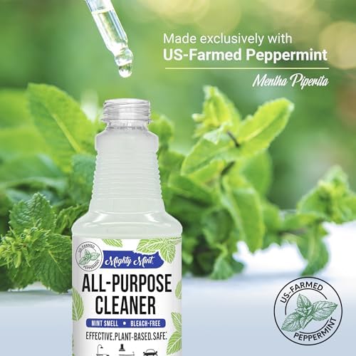 Limpiador Multiusos Mighty Mint en Spray para Hogar, Cocina y Baño, Aroma Natural a Menta, 16 oz - Paquete de 2 - imagen 4