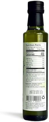 Seeds of Wellness - Aceite de Semilla de Chía Orgánico, Nutrientes Esenciales, Ácidos Grasos Omega-3 ALA, Prensado en Frío, Sin Refinar, 8.45 Fl Oz - imagen 4