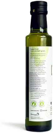 Seeds of Wellness - Aceite de Semilla de Chía Orgánico, Nutrientes Esenciales, Ácidos Grasos Omega-3 ALA, Prensado en Frío, Sin Refinar, 8.45 Fl Oz - imagen 5