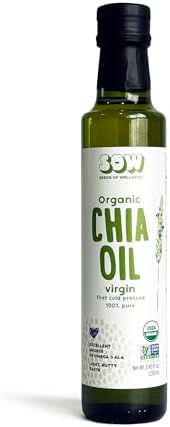 Seeds of Wellness - Aceite de Semilla de Chía Orgánico, Nutrientes Esenciales, Ácidos Grasos Omega-3 ALA, Prensado en Frío, Sin Refinar, 8.45 Fl Oz - imagen 6