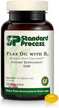 Aceite de Linaza Standard Process Inc. con B6 - Suplemento para Soporte Hormonal y de Tejido Nervioso - Cerebro, Corazón y Piel - Sin Gluten, Sin - imagen 1