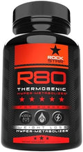 Rockstar R80 Extreme Termogénico Hyper-Metabolizador Quemador de Grasa para Hombres y Mujeres – Soporte GLP-1, Supresor del Apetito, Píldoras para - imagen 1