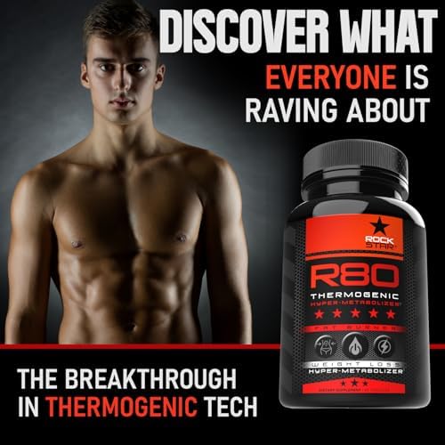 Rockstar R80 Extreme Termogénico Hyper-Metabolizador Quemador de Grasa para Hombres y Mujeres – Soporte GLP-1, Supresor del Apetito, Píldoras para - imagen 4
