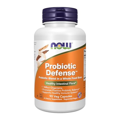 Suplementos NOW Foods, Defensa Probiótica, Mezcla de Probióticos en Base de Alimentos Integrales con 1 Mil Millones de Organismos, 90 Cápsulas Veganas - imagen 6