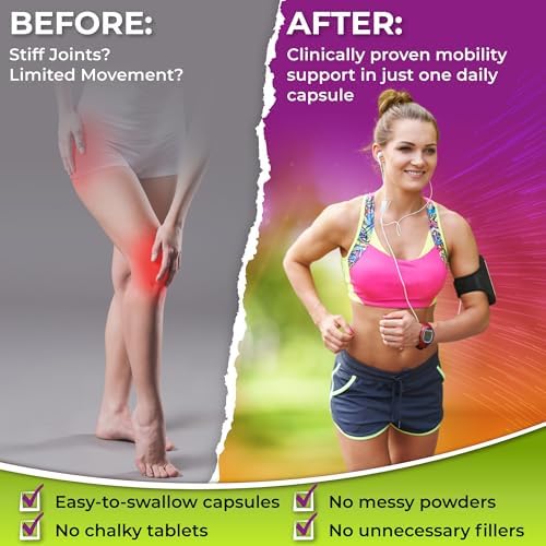 Suplemento para las Articulaciones con UC-II® y TamaFlex® – Colágeno Tipo II No Desnaturalizado, Cúrcuma y Tamarindo para la Salud Articular, - imagen 5