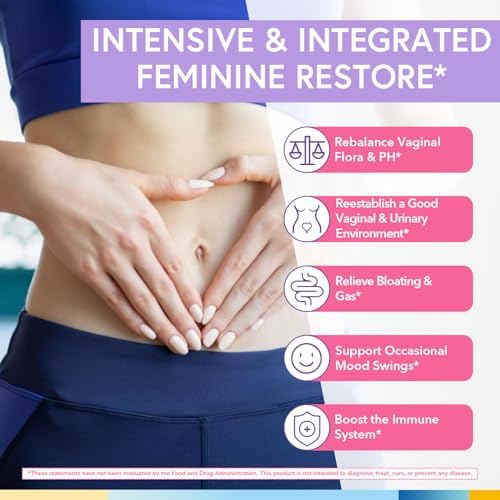 Probióticos Diarios Terranics para Mujeres, 200 Mil Millones 32 Cepas, con Arándano, Prebióticos y Enzimas, Equilibra Flora Vaginal y pH, 60 Cápsulas - imagen 4