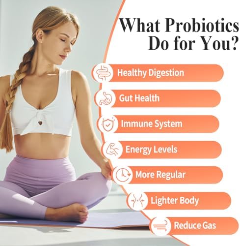 Lifeatlas Probióticos 300 Mil Millones CFU - Para Hombres y Mujeres, 12 Cepas Probióticas Más Prebiótico, Salud Digestiva e Inmunológica - 60 Cápsulas - imagen 4