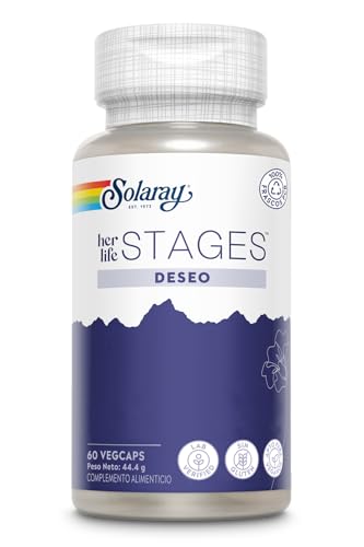 SOLARAY Libido en Todas las Etapas de la Vida - Apoya la Lubricación Natural y Aumento de Libido para Mujeres - Cápsulas de Shatavari, Fenogreco y - imagen 6