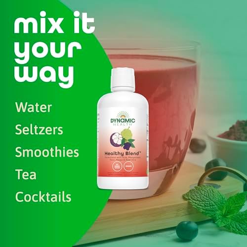 Mezcla Saludable Dynamic Health con Acai, Mangostán, Noni, Maquí y Aloe Vera, Sin Aditivos, Apoyo Inmunológico, Antioxidante, Vegano, Sin Gluten, No - imagen 5