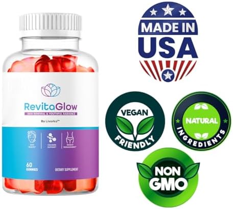 Gomitas RevitaGlow - Suplemento Natural Premium para la Salud de la Piel y el Intestino, 60 gomitas para 1 mes de renovación avanzada - imagen 5