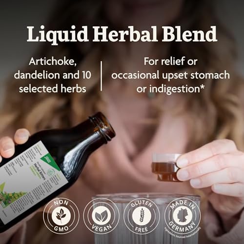 Floradix Gallexier Amargos Herbales - Suplemento Digestivo con Alcachofa, Diente de León, Cúrcuma, Jengibre y Más - Fórmula Líquida - Vegano, No - imagen 3