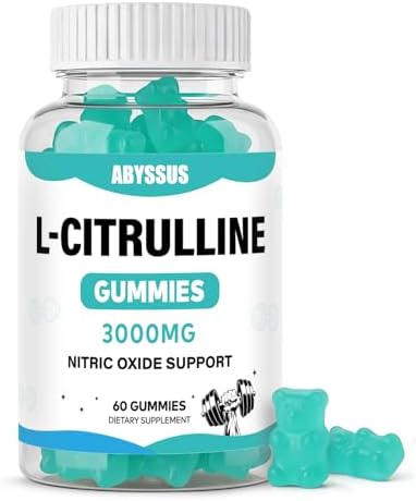 Gomitas ABYSSUS L Citrulina para Hombres 3000mg - Suplemento de Óxido Nítrico para Músculos y Energía, 60 piezas - imagen 1