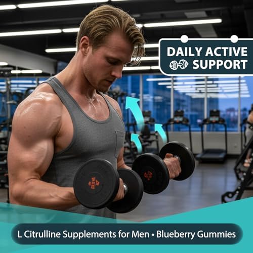 Gomitas ABYSSUS L Citrulina para Hombres 3000mg - Suplemento de Óxido Nítrico para Músculos y Energía, 60 piezas - imagen 5