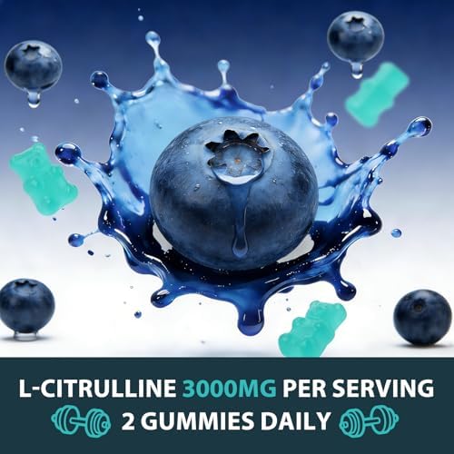 Gomitas ABYSSUS L Citrulina para Hombres 3000mg - Suplemento de Óxido Nítrico para Músculos y Energía, 60 piezas - imagen 8