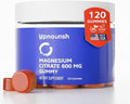 Gomitas de Magnesio UpNourish para Adultos y Niños, Citrato de Magnesio 600mg, Suplemento Calmante para Relajación Muscular, Salud Ósea y Digestiva, - imagen 1