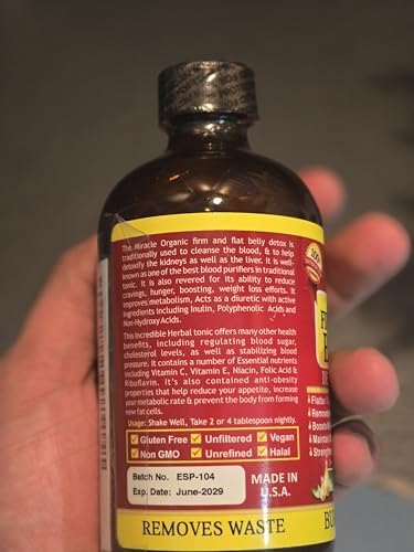 Detox Energizer Orgánico Essential Palace 16oz - Firme y Plano - imagen 3