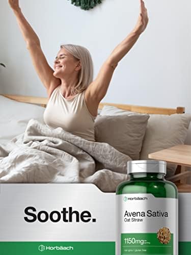 Extracto de Avena Sativa Horbäach | 200 Cápsulas | Extracto de Paja de Avena | Sin OGM, Libre de Gluten - imagen 6