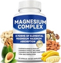 Complejo de Magnesio 1000mg con 8 Formas – Glicinato, Citrato, Malato, Taurato para Mejor Absorción – Apoya Huesos, Músculos, Energía y Recuperación - imagen 1