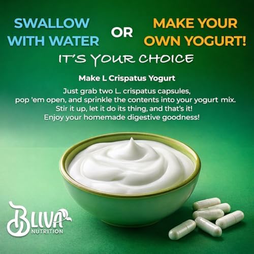Cápsulas BLIVA de Lactobacillus Crispatus – L Crispatus - 20 mil millones de CFU por porción - Suplemento para mujeres - Salud vaginal y digestiva - - imagen 7