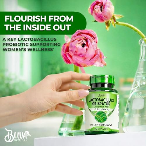 Cápsulas BLIVA de Lactobacillus Crispatus – L Crispatus - 20 mil millones de CFU por porción - Suplemento para mujeres - Salud vaginal y digestiva - - imagen 8