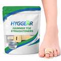 Hyggear Corrector de Dedos en Martillo para Mujeres y Hombres - Faja con Soporte de Aluminio Removible para Dedos Torcidos y Superpuestos - Corrector - imagen 1