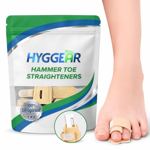 Hyggear Corrector de Dedos en Martillo para Mujeres y Hombres - Faja con Soporte de Aluminio Removible para Dedos Torcidos y Superpuestos - Corrector - imagen 3