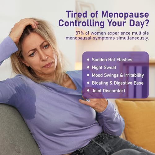 Suplementos VIVI para la Menopausia Juvenil - Extracto de Cohosh Negro 5:1 - Armonía Hormonal para Sofocos, Sudores Nocturnos, Cambios de Humor y - imagen 2