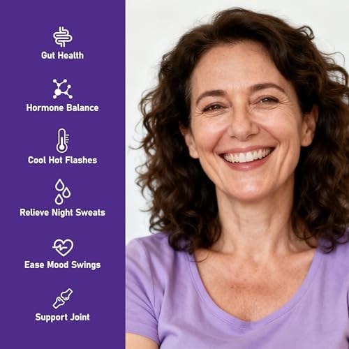 Suplementos VIVI para la Menopausia Juvenil - Extracto de Cohosh Negro 5:1 - Armonía Hormonal para Sofocos, Sudores Nocturnos, Cambios de Humor y - imagen 6
