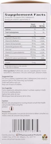 Neurobion Complejo de Vitamina B12 16 Oz Líquido Sabor Cítricos - imagen 3