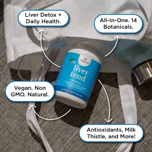 Suplemento de Apoyo Hepático nbpure Liver Fend con Cardo Mariano, Detox y Limpieza Hepática, 90 Cápsulas - imagen 3