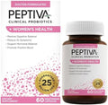 Peptiva Probióticos para la Salud de la Mujer - Soporte Digestivo y Probiótico Femenino, 25 Mil Millones CFU, 60 Cápsulas Vegetarianas - imagen 1