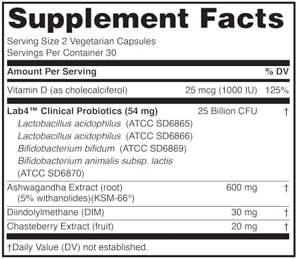 Peptiva Probióticos para la Salud de la Mujer - Soporte Digestivo y Probiótico Femenino, 25 Mil Millones CFU, 60 Cápsulas Vegetarianas - imagen 4