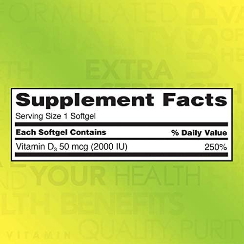 Kirkland Signature D3 Extra Fuerte 50 mcg, 600 Gelatinas Blandas (Paquete de 2) - imagen 2