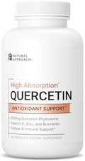 Quercetina de Alta Absorción con Bromelina, Vitamina C y Zinc - 500mg Quercetina Phytosome - 50 Veces Más Absorción - Apoya la Inmunidad y Salud - imagen 1