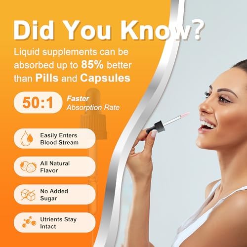 Magnesio Líquido Óxido 400mg en Gotas - Suplemento para Huesos, Músculos y Corazón, Alta Potencia, Fácil Absorción, 60ml - imagen 4