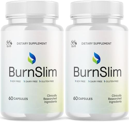 Paquete de 2 Cápsulas Burn Slim, Pastillas Burnslim Oficiales con Ingredientes Naturales, Suplemento de Salud y Bienestar para un Estilo de Vida - imagen 1