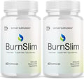 Paquete de 2 Cápsulas Burn Slim, Pastillas Burnslim Oficiales con Ingredientes Naturales, Suplemento de Salud y Bienestar para un Estilo de Vida - imagen 1