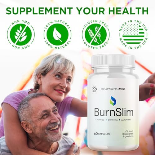 Paquete de 2 Cápsulas Burn Slim, Pastillas Burnslim Oficiales con Ingredientes Naturales, Suplemento de Salud y Bienestar para un Estilo de Vida - imagen 6