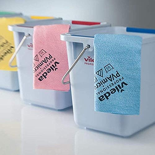 Vileda Professional | Paquete de 5 Paños de Microfibra PVA Rojos | Toallas Sintéticas Absorbentes para Limpieza Multiusos - imagen 6